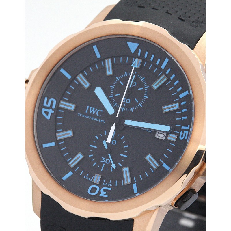 UK Rose gold Steel IWC Replica Aquatimer IW329001-42 MM