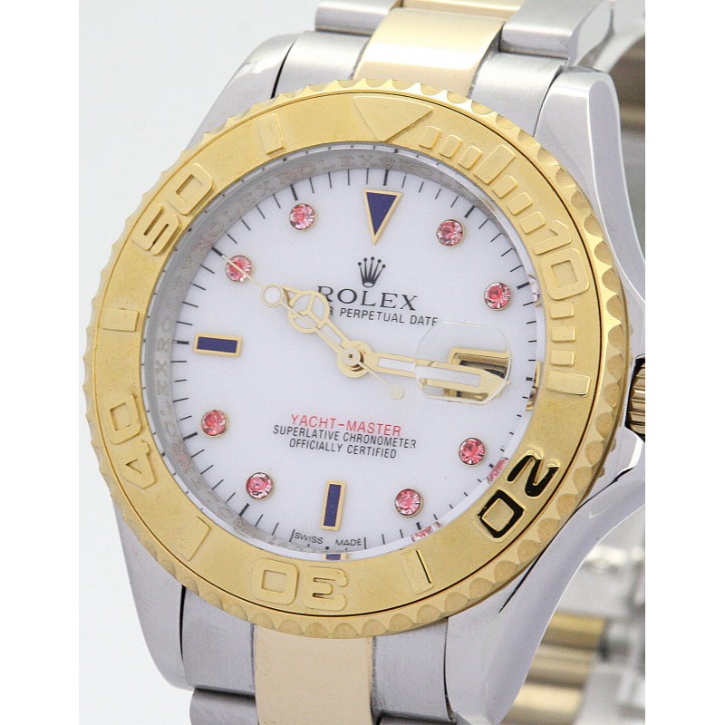 UK Steel & Yellow Gold Rolex Replica Yacht-Master 16623-40 MM